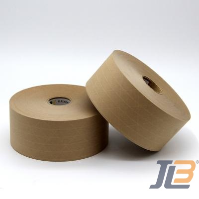 Heavy Duty Fiberglass Wet Kraft Paper Tape for Secure Box Sealing