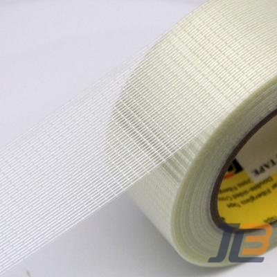 Heavy Duty Cross Weave Fiberglass Reinforced Strapping Tape for Shipping Boxes