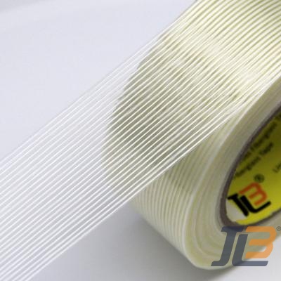 Heavy Duty Fiber Reinforced Strapping Tape for Industrial Packaging and Bundling