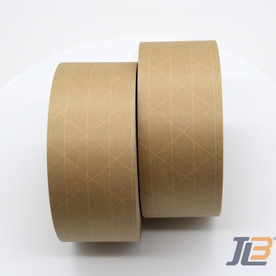 Heavy Duty Reinforced Wet Adhesive Kraft Packing Tape For Secure Shipping