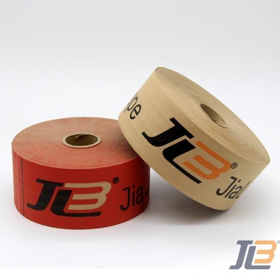 Heavy Duty Reinforced Wet Adhesive Kraft Packing Tape For Secure Shipping