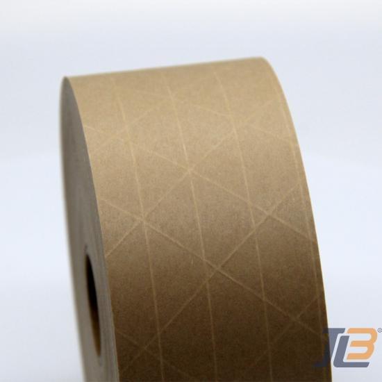 Heavy Duty Reinforced Wet Adhesive Kraft Packing Tape For Secure Shipping