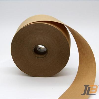 Reinforced Wet Adhesive Brown Paper Shipping Tape for Heavy Duty Boxes