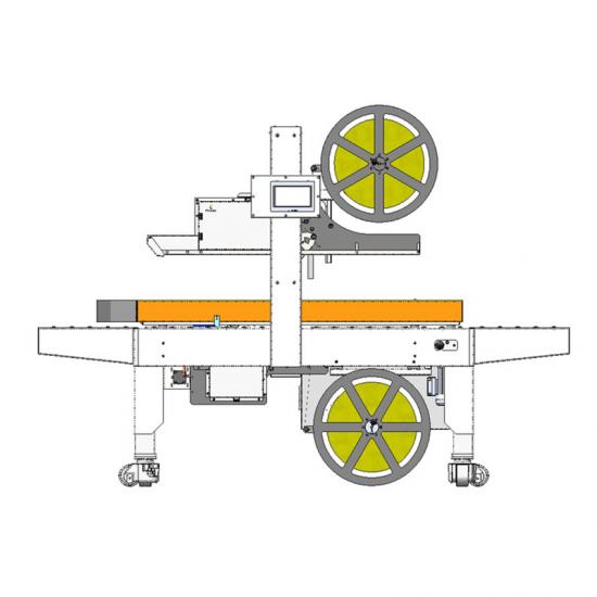 Automated Water Activated Gummed Tape Case Sealer